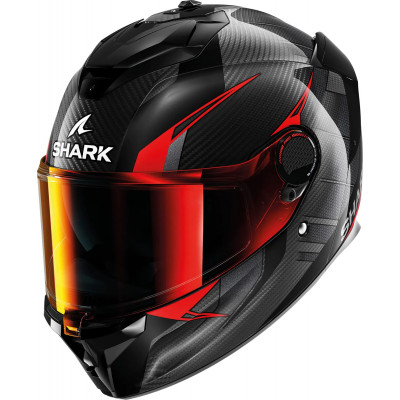 Casca SHARK SPARTAN GT PRO KULTRAM CARBON BLACK/RED Casca SHARK SPARTAN GT PRO KULTRAM CARBON BLACK/RED