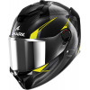 Casca SHARK SPARTAN GT PRO KULTRAM CARBON BLACK/YELLOW