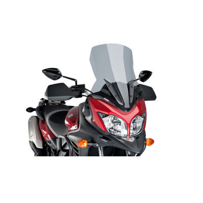 Parbriz PUIG TOURING SUZUKI DL650 V-STROM 12-16, DL650XT V-STROM 15-16 SMOKE Parbriz PUIG TOURING SUZUKI DL650 V-STROM 12-16, DL650XT V-STROM 15-16 SMOKE