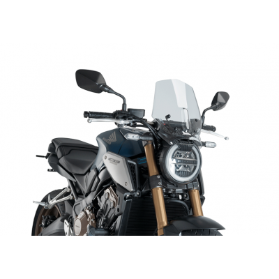 Parbriz PUIG  NEW GENERATION SPORT HONDA CB1000R NEO SPORTS CAFE 18-20, CB650R NEO SPORTS CAFE 19-22 CLEAR