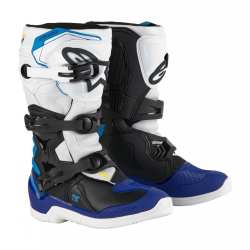 Cizme motocross pentru copii ALPINESTARS Tech 3S YTH WT/BK/B