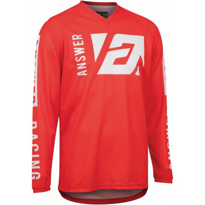 Bluza motocross ANSWER A22 Syncron Merge- RED/WHITE