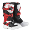 Cizme motocross pentru copii ALPINESTARS Tech 3S YTH WT/BK/R thumb