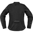 Geaca moto pentru femei ICON Women's Overlord3 CE BLACK thumb