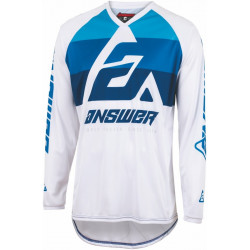 Bluza motocross ANSWER Syncron CC Jersey- BLUE/WHITE