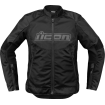 Geaca moto pentru femei ICON Women's Overlord3 CE BLACK thumb
