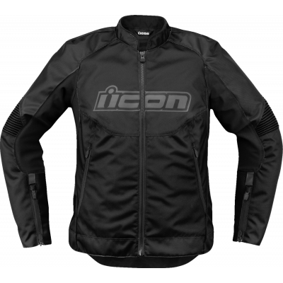 Geaca moto pentru femei ICON Women's Overlord3 CE BLACK