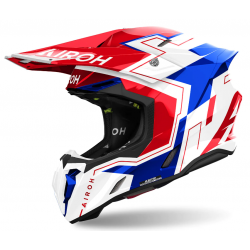 Casca motocross AIROH TWIST 3 DIZZY BLUE/RED GLOSS Casca motocross AIROH TWIST 3 DIZZY BLUE/RED GLOSS