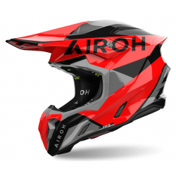 Casca motocross AIROH TWIST 3 KING RED GLOSS