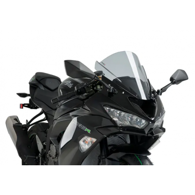 Parbriz PUIG Z-RACING KAWASAKI ZX-6R 09-16, ZX-6R 636 13-17, ZX-10R 08-10 SMOKE