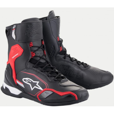 Ghete moto ALPINESTARS SUPER FASTER BLACK/RED