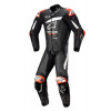 Combinezon de piele ALPINESTARS GP PLUS V4 1PC - BLACK/WHITE