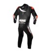 Combinezon de piele ALPINESTARS GP PLUS V4 1PC - BLACK/WHITE thumb