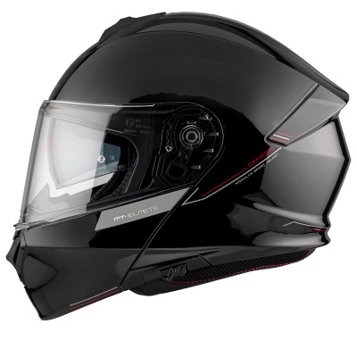 Casca flip-up MT GENESIS A1 GLOSS BLACK