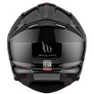 Casca flip-up MT GENESIS A1 GLOSS BLACK thumb