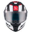 Casca MT STINGER 2 ZIVZE B5 MATT BLACK/WHITE/RED thumb