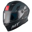 Casca MT STINGER 2 ZIVZE C2 MATT BLACK/GREY/GREEN thumb
