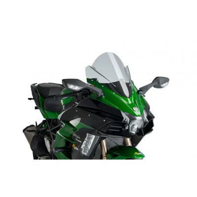 Parbriz PUIG Z-RACING KAWASAKI H2 1000 SX 18-21 SMOKE
