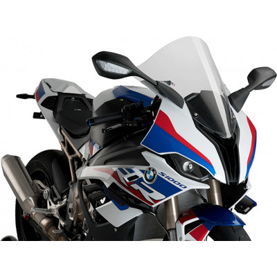 PUIG parbriz moto R-RACER BMW S1000RR 19-22, M1000RR 2021 CLEAR