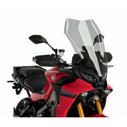 PUIG parbriz moto TOURING YAMAHA MT-09 TRACER/TRACER GT 21-23, TRACER 900 18-20 SMOKE