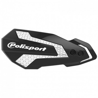Handguard  POLISPORT MX FLOW  HONDA CRF450R/RX 21/22 CRF250R/RX 22 BLACK/WHITE