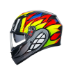 Casca AGV K3 -BIRDY 2.0 GREY/YELLOW/RED thumb