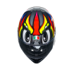 Casca AGV K3 -BIRDY 2.0 GREY/YELLOW/RED thumb