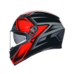 Casca AGV K3 -COMPOUND BLACK/RED thumb