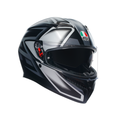 Casca AGV K3 COMPOUND MATT BLACK/GREY Casca AGV K3 COMPOUND MATT BLACK/GREY