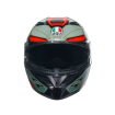 Casca AGV K3 - DECEPT MATT, Negru/Verde/Rosu thumb