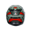 Casca AGV K3 - DECEPT MATT, Negru/Verde/Rosu thumb