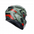 Casca AGV K3 - DECEPT MATT, Negru/Verde/Rosu thumb