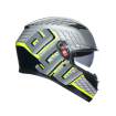 Casca AGV K3 - FORTIFY GREY/BLACK/YELLOW FLUO thumb