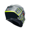Casca AGV K3 - FORTIFY GREY/BLACK/YELLOW FLUO thumb