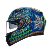 Casca AGV K3 - ROSSI WINTER TEST 2018, Negru/Albastru thumb