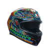 Casca AGV K3 - ROSSI WINTER TEST 2018, Negru/Albastru thumb