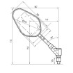 Oglinzi moto Trident 91635 thumb