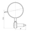 Oglinzi moto Oculus 91636 Oglinzi moto Oculus 91636 thumb