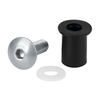 Set șuruburi pentru parbriz  10 buc. Silver