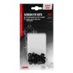 Set șuruburi pentru parbriz  10 bucati Black thumb