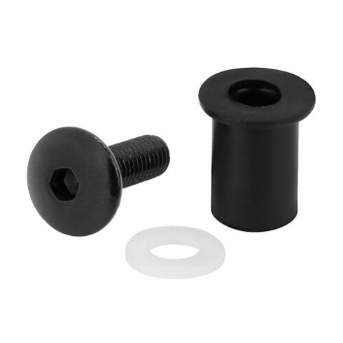 Set șuruburi pentru parbriz  10 bucati Black