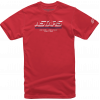 Tricou moto ALPINESTARS TEE SHADOW RED