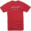 Tricou moto ALPINESTARS TEE SHADOW RED thumb