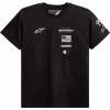Tricou moto ALPINESTARS TEE H-BLOCK BLACK