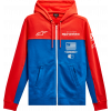 Hanorac moto ALPINESTARS HOODIE H-BLOCK RED/BLU