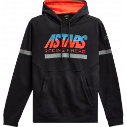 Hanorac moto ALPINESTARS HOODIE CLUB BLACK Hanorac moto ALPINESTARS HOODIE CLUB BLACK