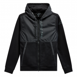 Hanorac moto ALPINESTARS HOODIE ALIGNED BLACK