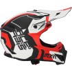 Casca motocross ACERBIS PROFILE 5 WHITE/RED thumb