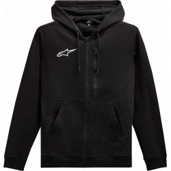 Hanorac moto ALPINESTARS HOODIE ASYM BLACK Hanorac moto ALPINESTARS HOODIE ASYM BLACK
