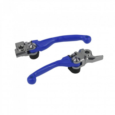 Manete sport POLISPORT YAMAHA YZ125/250 2015-22- BLUE